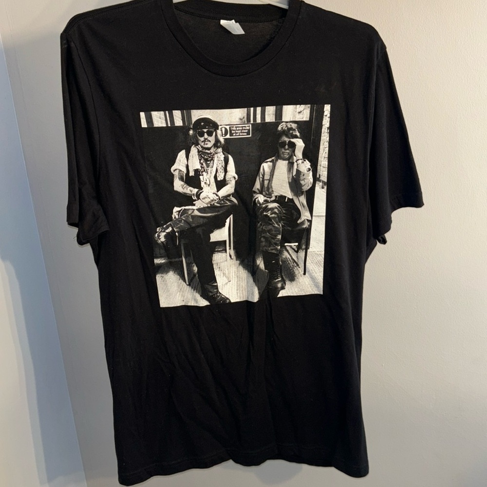 Johnny Depp + Jeff Beck Band Tour Tee